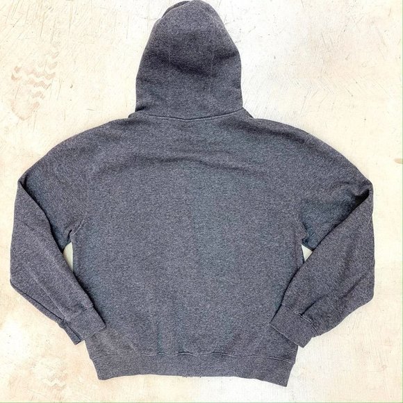 San Francisco full zip grey applique hoodie M - Picture 4 of 8